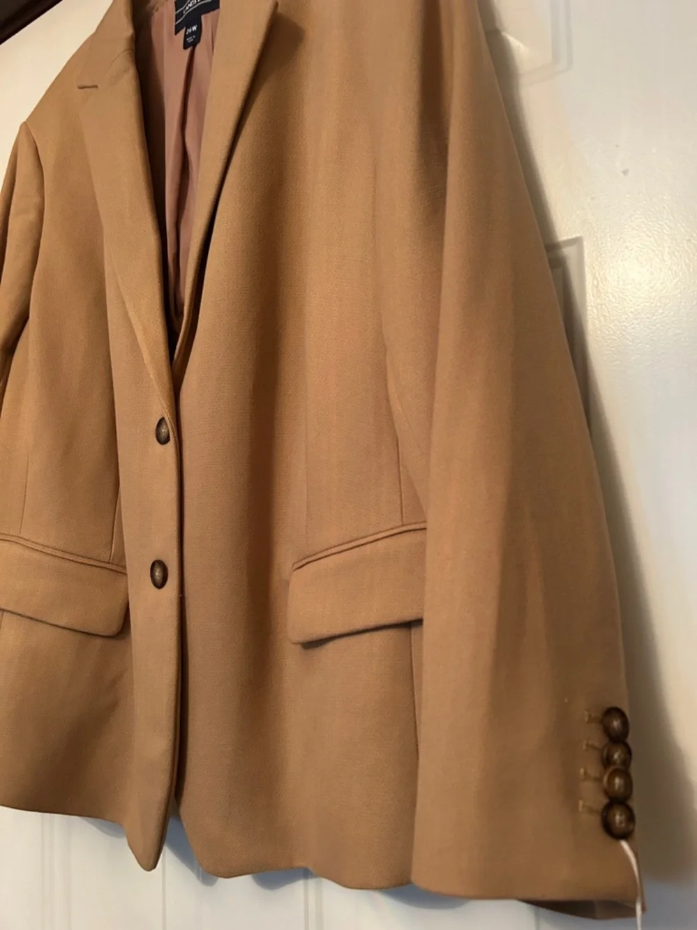 Lands End camel colored